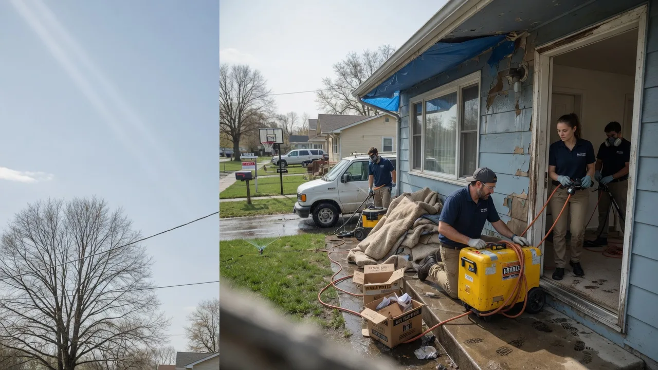 Basement Flood Cleanup in East Walpole, MA near me